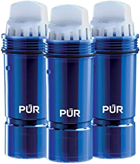 PUR Water Pitcher Replacement Filter with Lead Reduction, 3 Pack, Blue