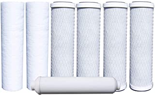 Watts Premier WP500024 Standard Annual 7 Pack Replacement Filter Kit, White, 10.5