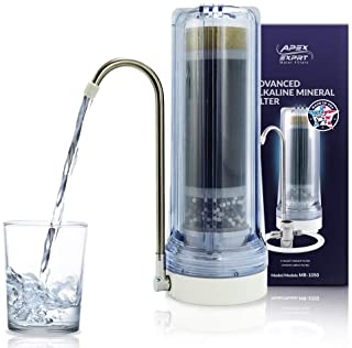 Apex Countertop Drinking Water Filter, Alkaline, Clear (MR-1050)