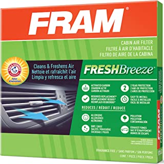 FRAM Fresh Breeze Cabin Air Filter with Arm & Hammer Baking Soda, CF10285 for Toyota Vehicles