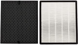 LifeSupplyUSA Replacement Filter Set Compatible with Levoit Air Purifier LV-PUR131, LV-PUR131-RF True HEPA & Activated Carbon Filters Set