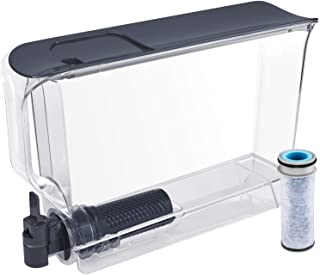 Brita UltraMax UltraSlim Dispenser with 1 Stream Filter-BPA Free, Extra Large 25 Cup, Slate