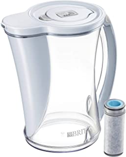 Brita Stream Water Pitcher with 1 Filter, 12 Cup, Ice