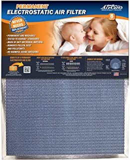 Air-Care 20x30x1 Silver Electrostatic Washable A/C Furnace Air Filter - Limited, Never Buy Another Filter!! - Made In the USA