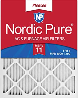 Nordic Pure 19_3/4x21_1/2x1 MPR 1085 Pleated Micro Allergen Extra Reduction Replacement AC Furnace Air Filters 1 Pack