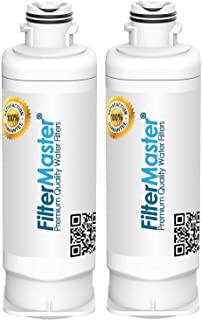 Filter Master | Compatible with Samsung DA97-17376B Refrigerator Water Filter Replacement | Premium Filter Line | Replaces DA97-08007C | Includes 6 Month Timer | S3CX–2Pack
