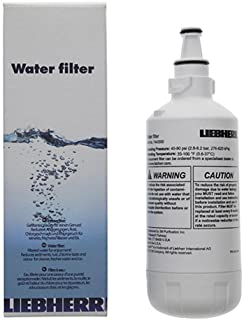 Liebherr 7440000 and 744000200 Refrigerator Water Filter OEM, white, small