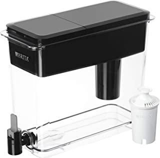 Brita UltraMax Water Filter Dispenser, Extra Large 18 Cup, Black