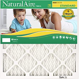 Flanders PrecisionAire 84858.011430 14 by 30 by 1 NaturalAire Standard Pleat Air Filter, 12-Pack